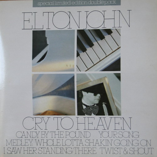 Elton John - Cry To Heaven - Used Vinyl Record 7" image 1