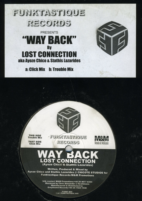 Lost Connection - Way Back - Used Vinyl Record 12" image 1
