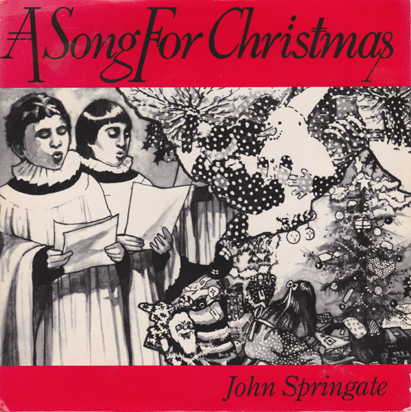John Springate - A Song For Christmas - Used Vinyl Record 7" image 1