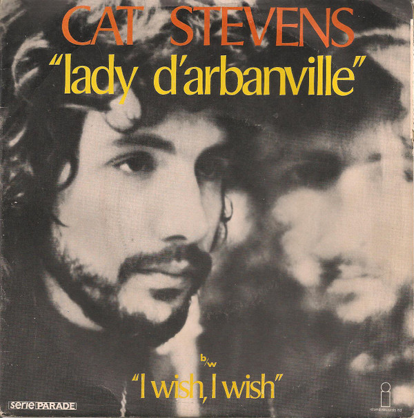 Cat Stevens - Lady D'Arbanville - Used Vinyl Record 7" image 1