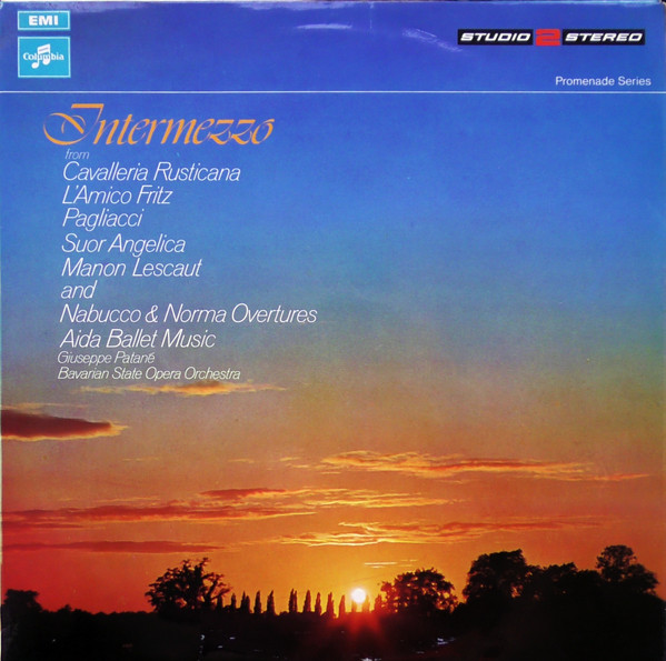 Giuseppe Patane - Intermezzo - Used Vinyl Record image 1