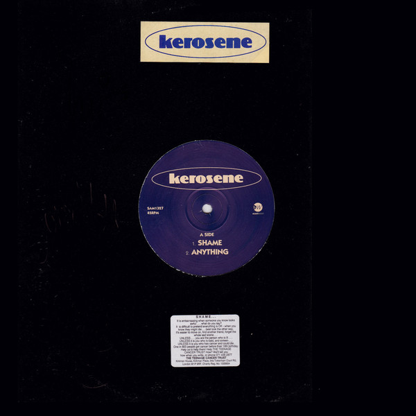 Kerosene - Shame - Used Vinyl Record 12" image 1