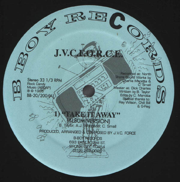 J.V.C. F.O.R.C.E. - Take It Away - Used Vinyl Record 12" image 1