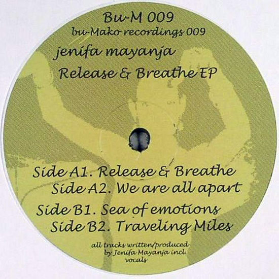 Jenifa Mayanja - Release & Breathe EP - Vinyl Record 12" image 1