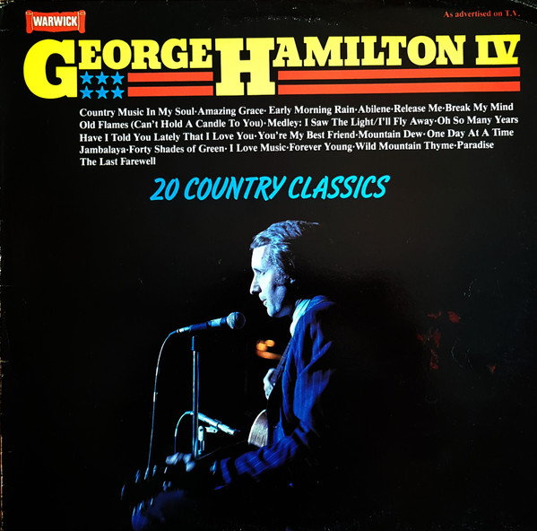 George Hamilton IV - 20 Country Classics - Used Vinyl Record image 1