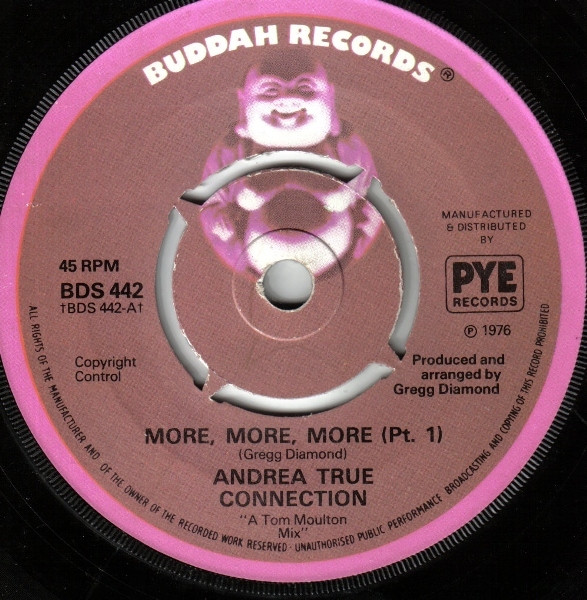 Andrea True Connecti - More, More, More (Pt. 1) - Used Vinyl Record 7 image 1