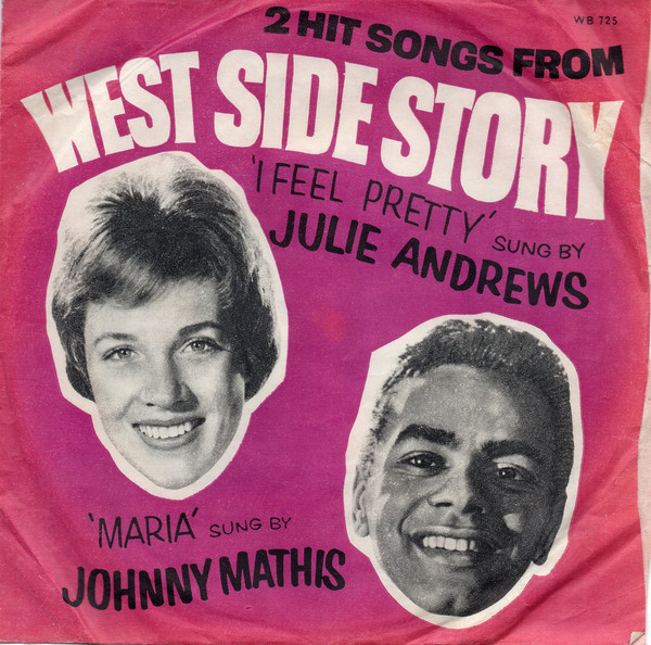 Julie Andrews - 2 Hit Songs From West Side Story - Used Vinyl Record image 1