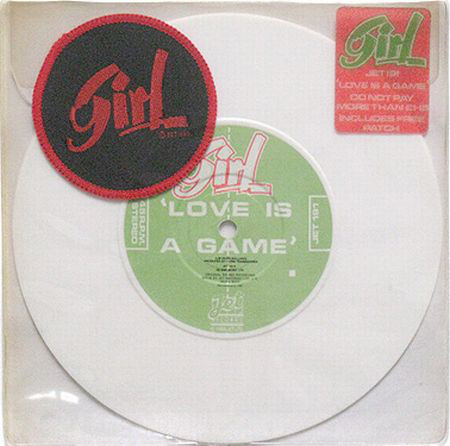 Girl - Love Is A Game - Used Vinyl Record 7" image 1
