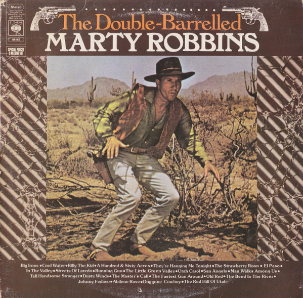 Marty Robbins - Double-Barrelled - Used Vinyl Record image 1
