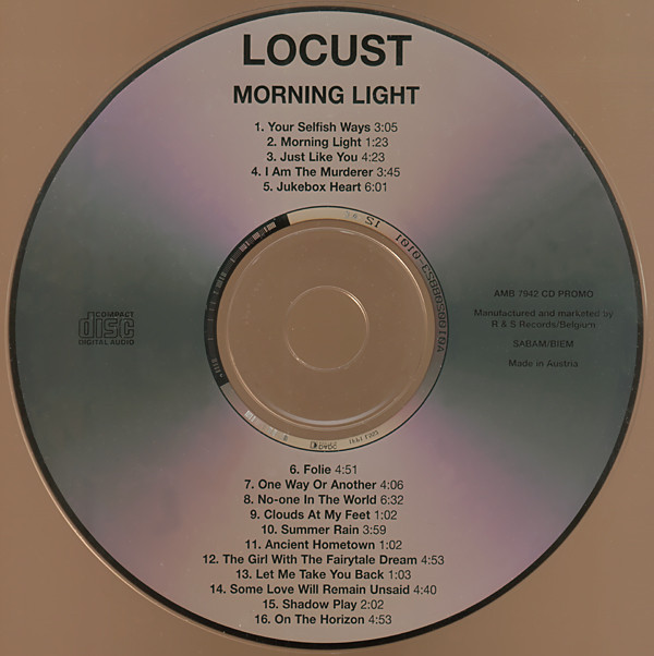 Locust - Morning Light - Used CD image 1