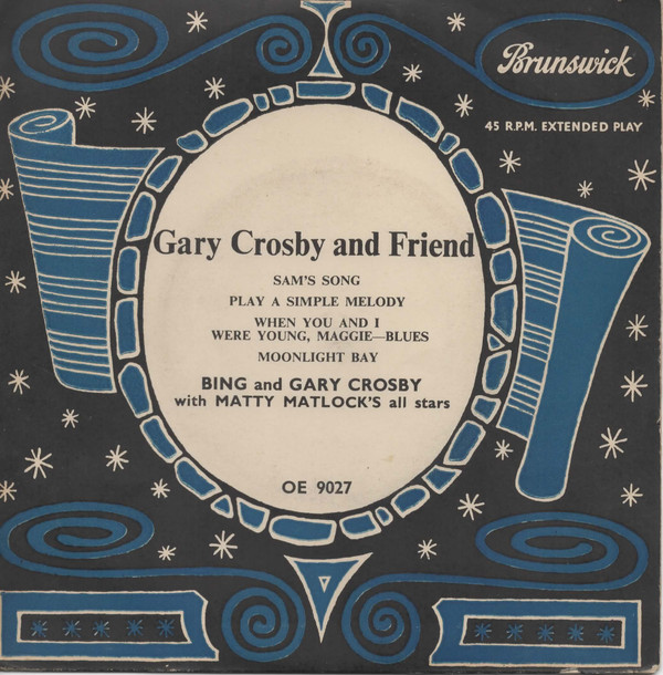 Bing Crosby - And Friend - Used Vinyl Record 7" image 1