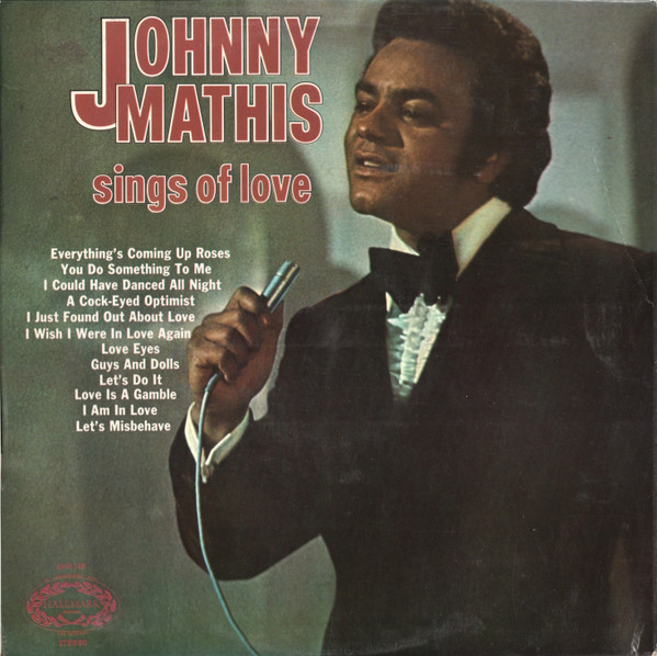 Johnny Mathis - Sings Of Love - Used Vinyl Record image 1