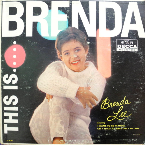 Brenda Lee - This Is Brenda - Used Vinyl Record image 1