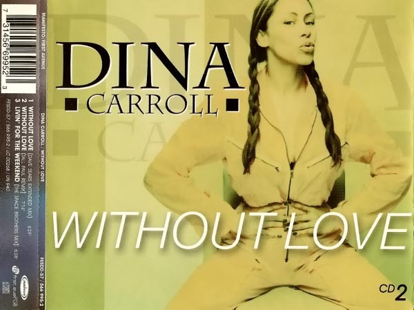 Dina Carroll - Without Love - Used CD image 1