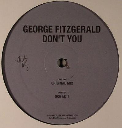 George Fitzgerald - Don't You - Vinyl Record 12" image 1