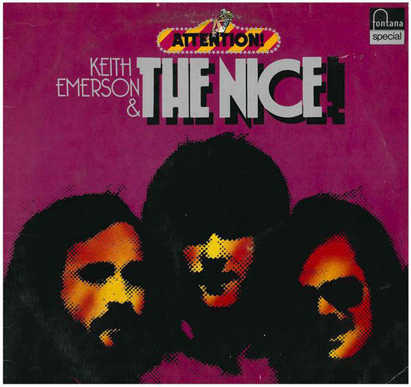 Keith Emerson - Attention!  & - Used Vinyl Record image 1