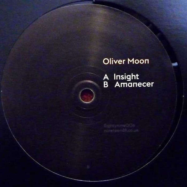 Oliver Moon - Insight - Vinyl Record 12" image 1
