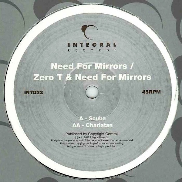 Need For Mirrors - Scuba / Charlatan - Vinyl Record 12" image 1