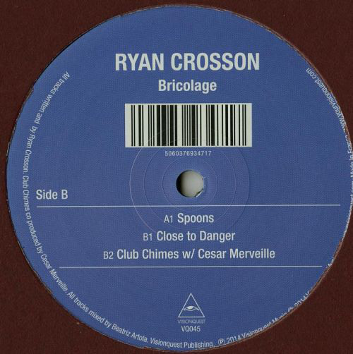 Ryan Crosson - Bricolage - Vinyl Record 12" image 1