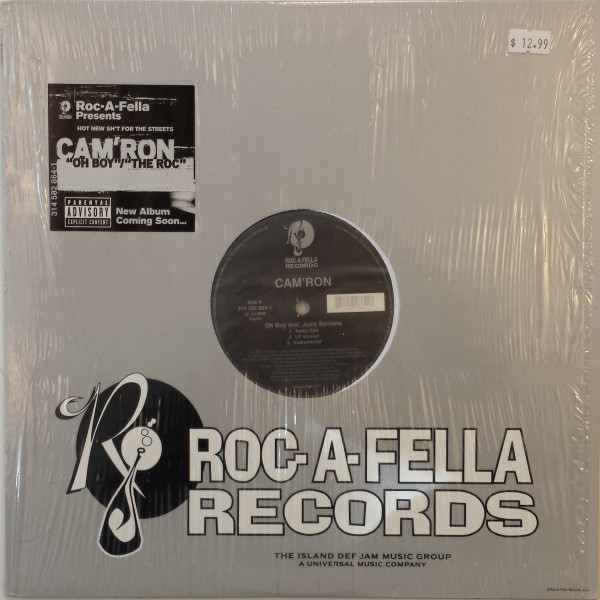 Cam'ron - Oh Boy / The Roc - Used Vinyl Record 12" image 1