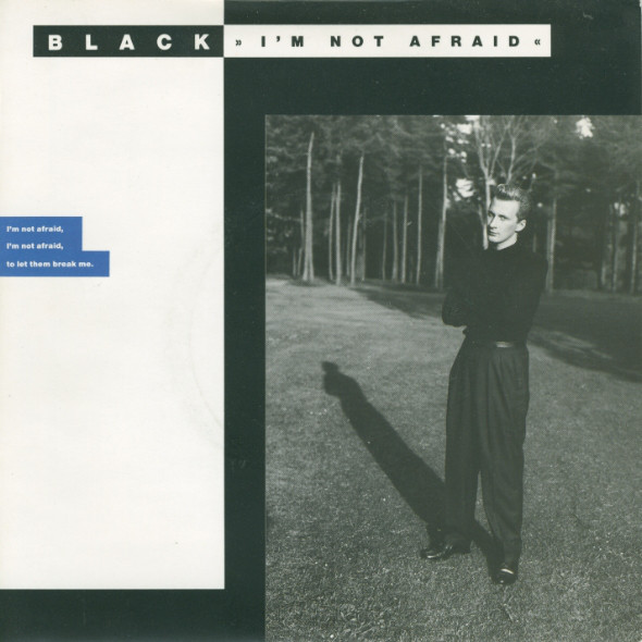 Black - I'm Not Afraid - Used Vinyl Record 7" image 1