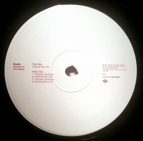 Kinobe - Summer In The Studio - Used Vinyl Record 12" image 1
