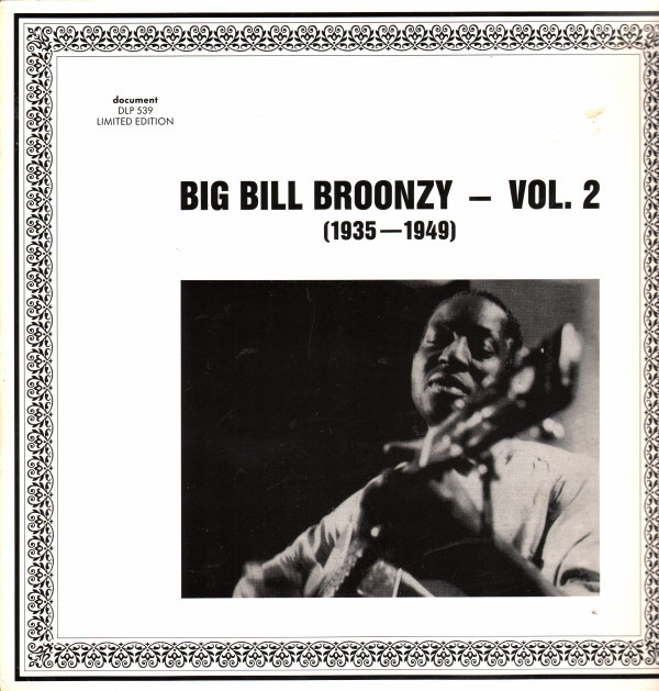Big Bill Broonzy - Vol. 2 (1935-1949) - Used Vinyl Record image 1