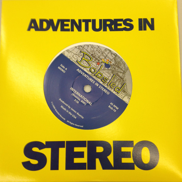 Adventures In Stereo - International - Used Vinyl Record 7" image 1