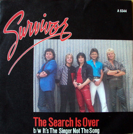 Survivor - Search Is Over - Used Vinyl Record 7" image 1