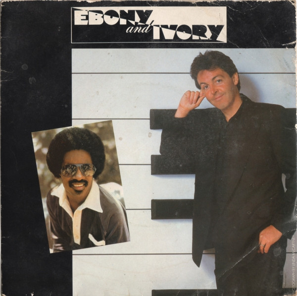 Paul McCartney - Ebony And Ivory - Used Vinyl Record 7" image 1