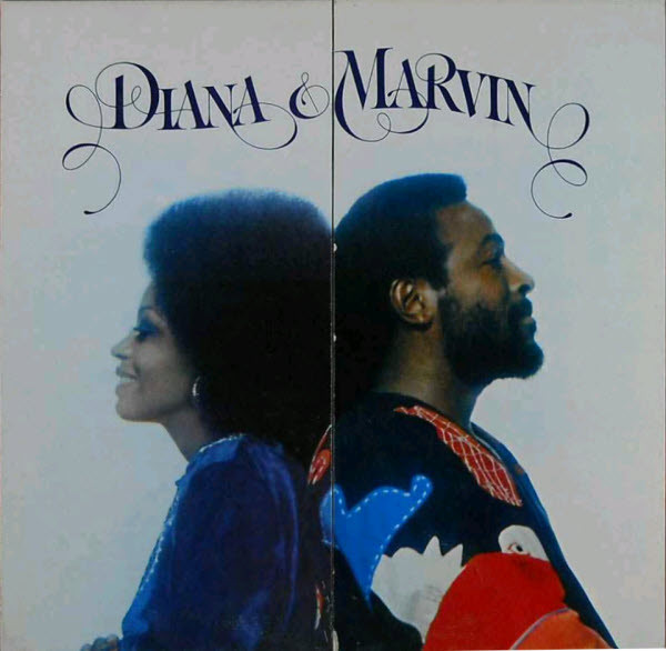 Diana Ross - Diana & Marvin - Used Vinyl Record image 1