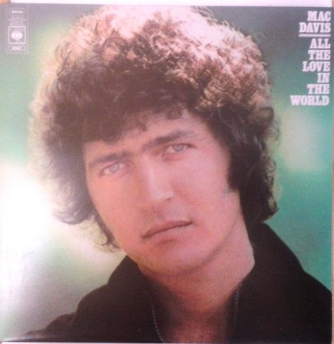 Mac Davis - All The Love In The World - Used Vinyl Record image 1