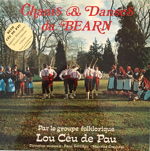 Chorale Lou Ceu De P - Chants & Danses Du Bearn - Used Vinyl Record image 1