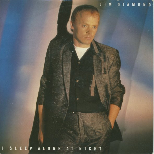 Jim Diamond - I Sleep Alone At Night - Used Vinyl Record 7" image 1