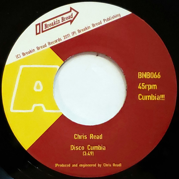 Chris Read - Disco Cumbia / Ritmos Colombianos - Vinyl Record 7" image 1