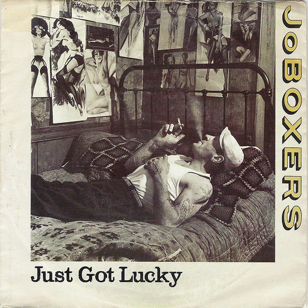 JoBoxers - Just Got Lucky - Used Vinyl Record 7" image 1