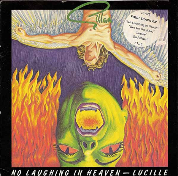 Gillan - No Laughing In Heaven / Lucille - Used Vinyl Record 7" image 1