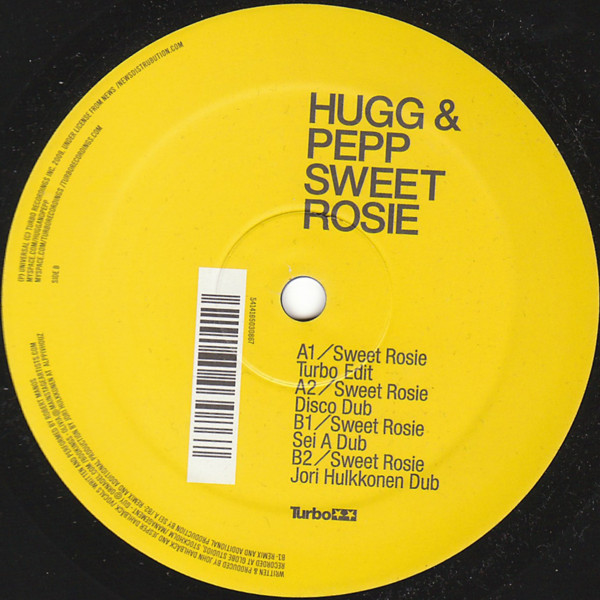 Hugg & Pepp - Sweet Rosie - Vinyl Record 12" image 1