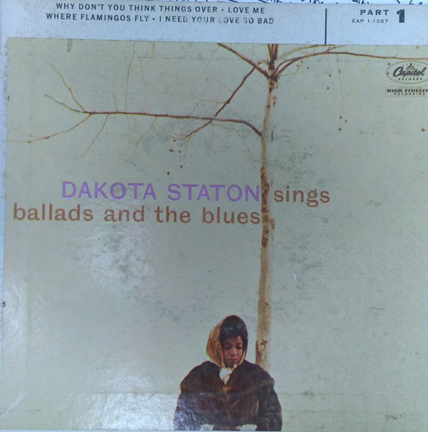 Dakota Staton - Sings Ballads And The Blues Part 1 - Used Vinyl Record image 1