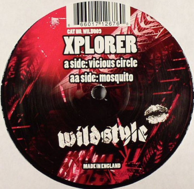 X-Plorer - Vicious Circle / Mosquito - Used Vinyl Record 12" image 1