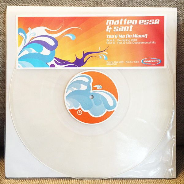 Sant & Matteo Esse - You And Me (In Miami) - Used Vinyl Recor image 1