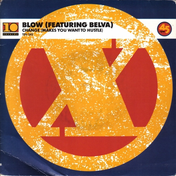 Blow - Change (Makes You Want To Hustle) - Used Vinyl Record 7" image 1