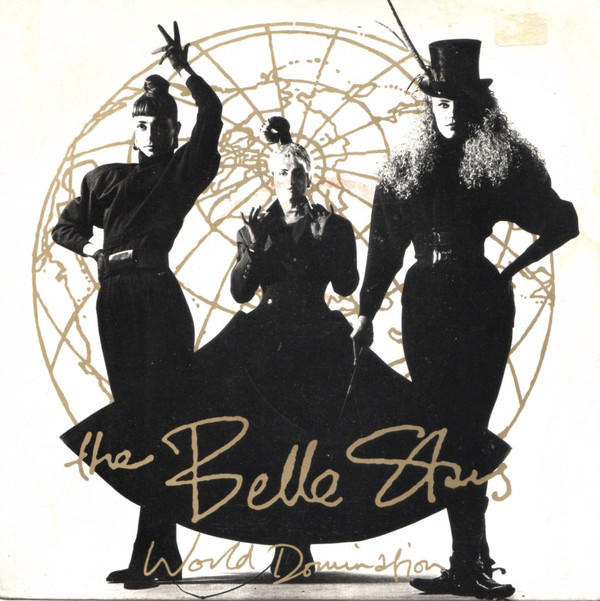 Belle Stars - World Domination - Used Vinyl Record 7" image 1