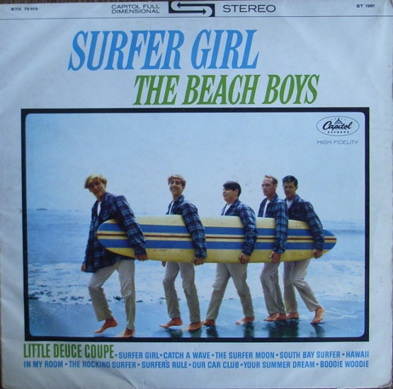 Beach Boys - Surfer Girl - Used Vinyl Record image 1