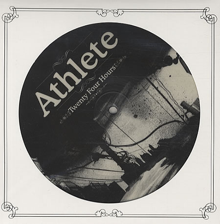 Athlete - Twenty Four Hours - Used Vinyl Record 7" image 1