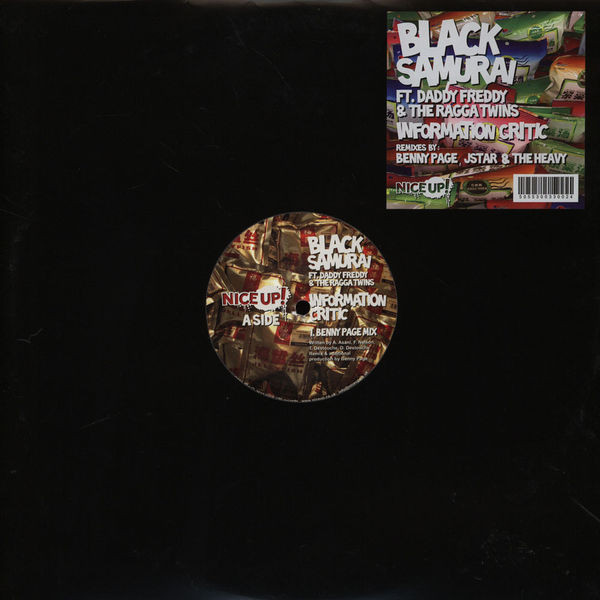 Black Samurai - Information Critic - Vinyl Record 12" image 1