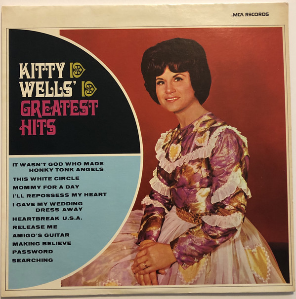 Kitty Wells - ' Greatest Hits - Used Vinyl Record image 1