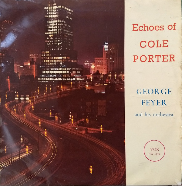 George Feyer And His - Echoes of Cole Porter - Used Vinyl Record 10" image 1