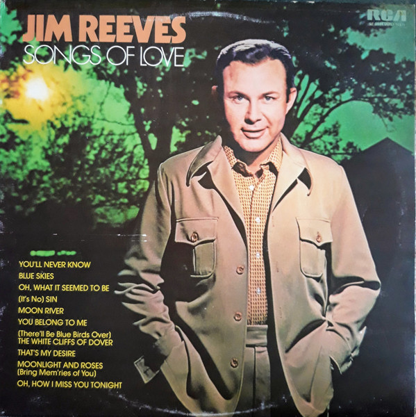 Jim Reeves - Songs Of Love - Used Vinyl Record image 1