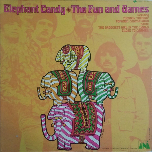 Fun And Games - Elephant Candy - Used Vinyl Record image 1
